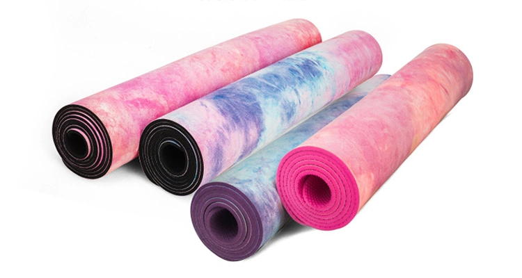 Yugland Eco Friendly 5mm Comfort Foam TPE Suede Yoga Mat